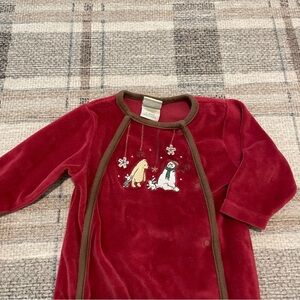 Classic Pooh Vintage Holiday Romper